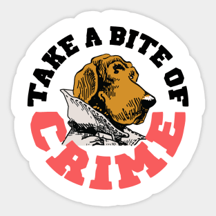 Take a Tit Out of Crime Sticker